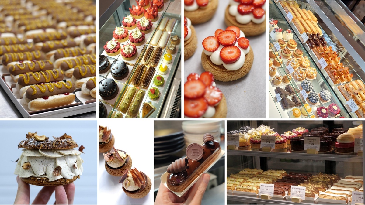 Фото: Сергей Рулев, реализованные десерты мной в проектах