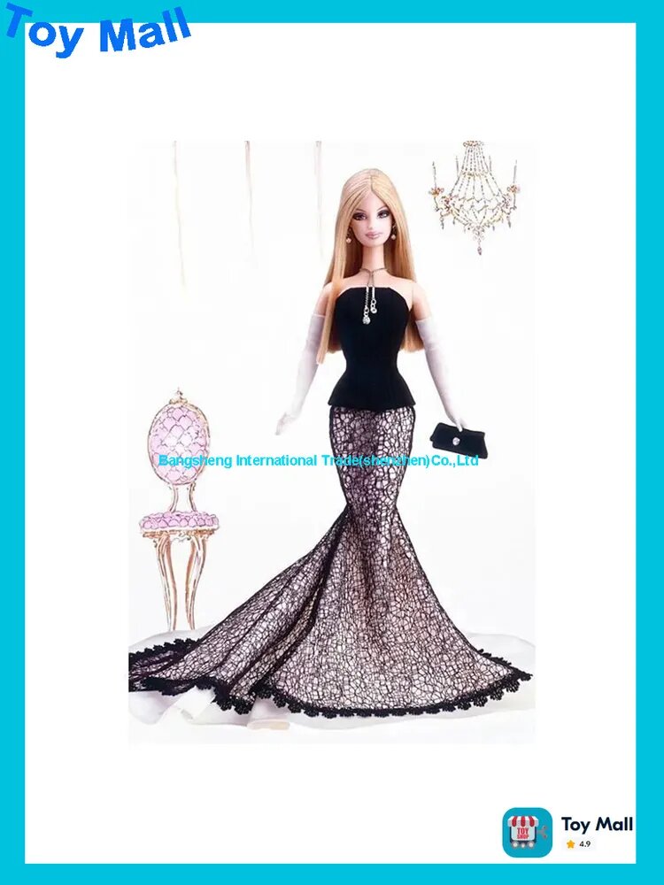 Кукла Barbie Society Girl (Барби Высший свет общества). Фото с Ozon