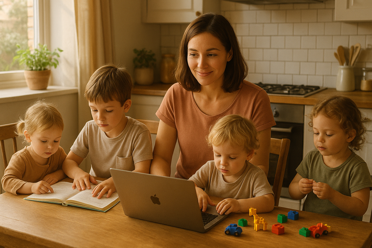 5 вещей, которые спасли мою психику как маму 4 детей