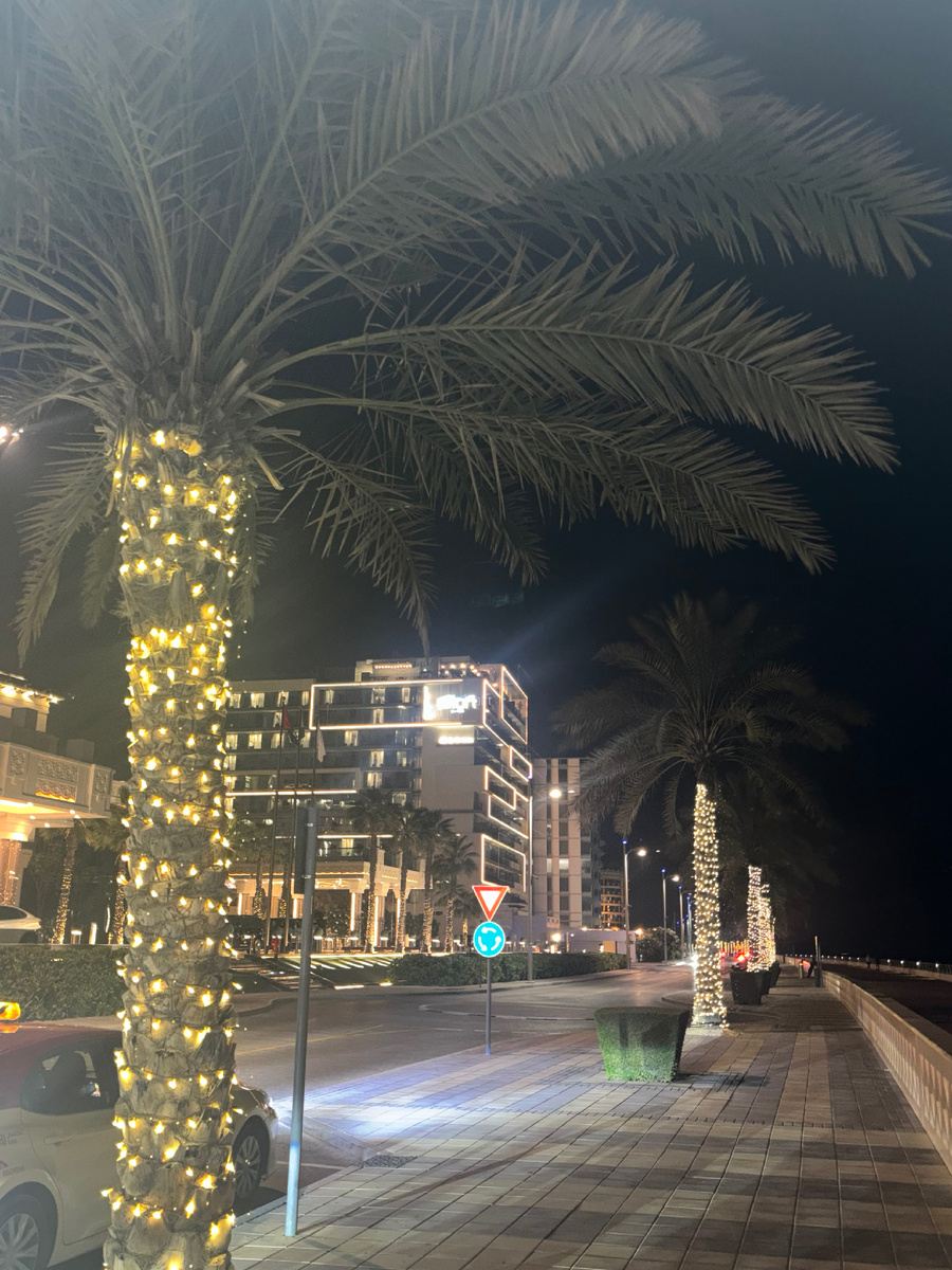 Вид с набережной вечером