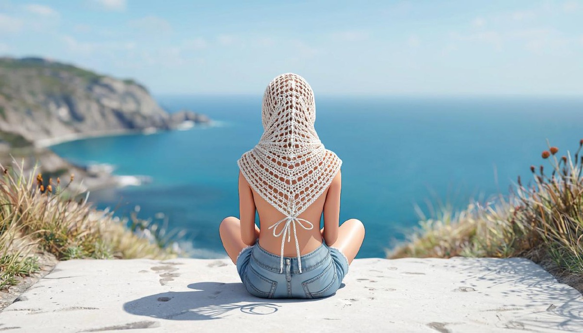 Нейросеть не справилась с задачей про Красивую косынку. Но фото вышло миленькое. Пусть стоит!