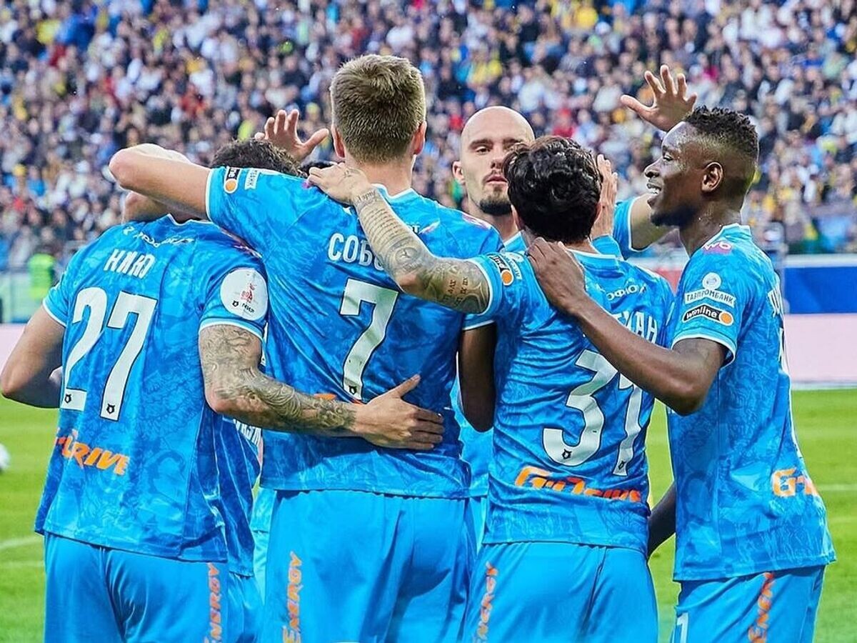    Футболисты "Зенита"© Соцсети ФК "Зенит"