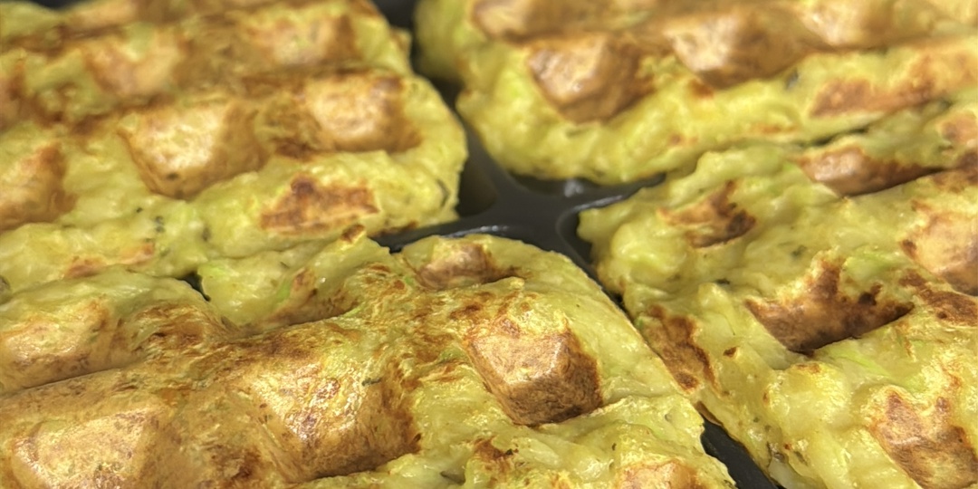 Вафли из кабачков