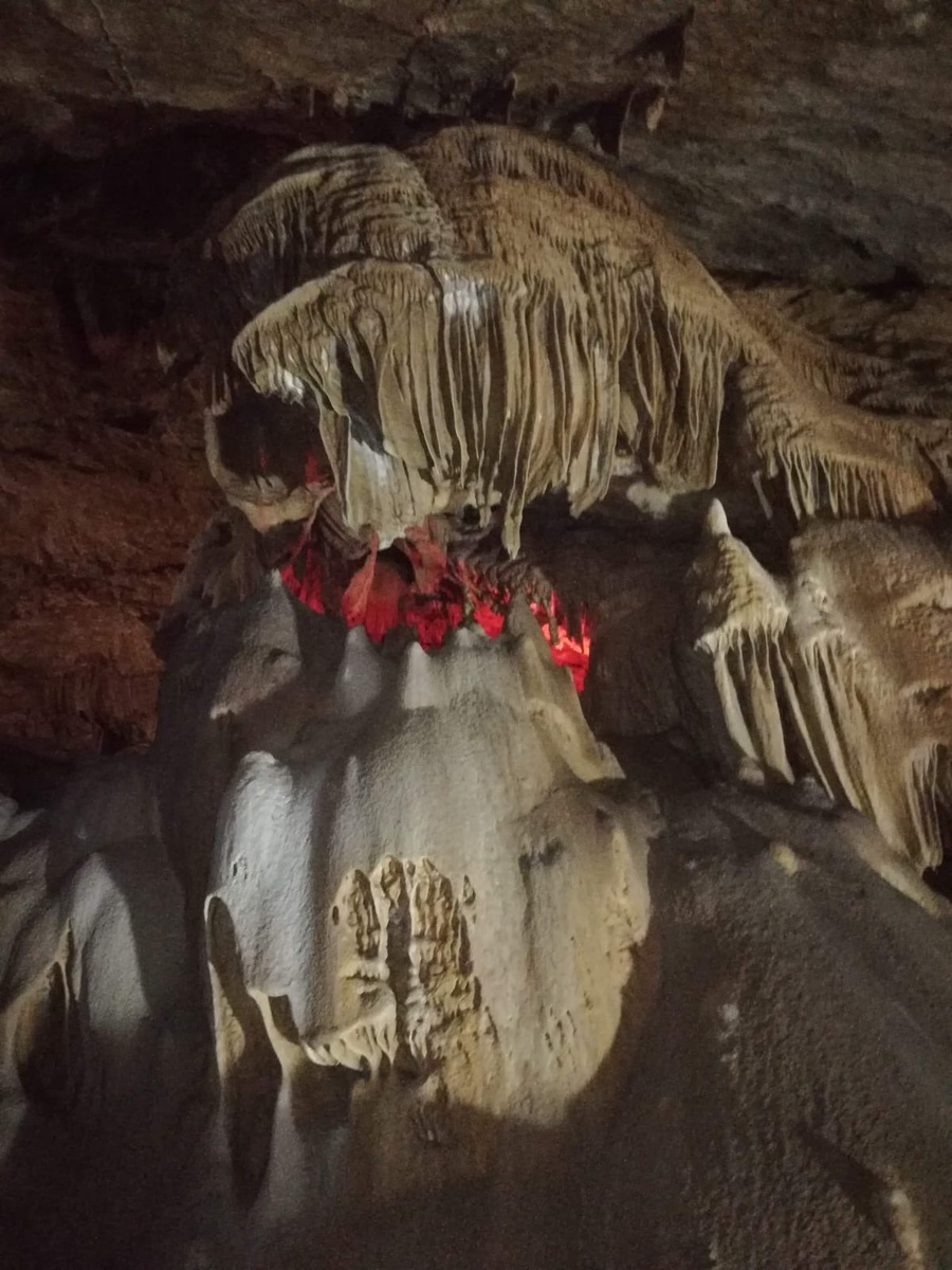 Цель поездки - Новоафонская пещера