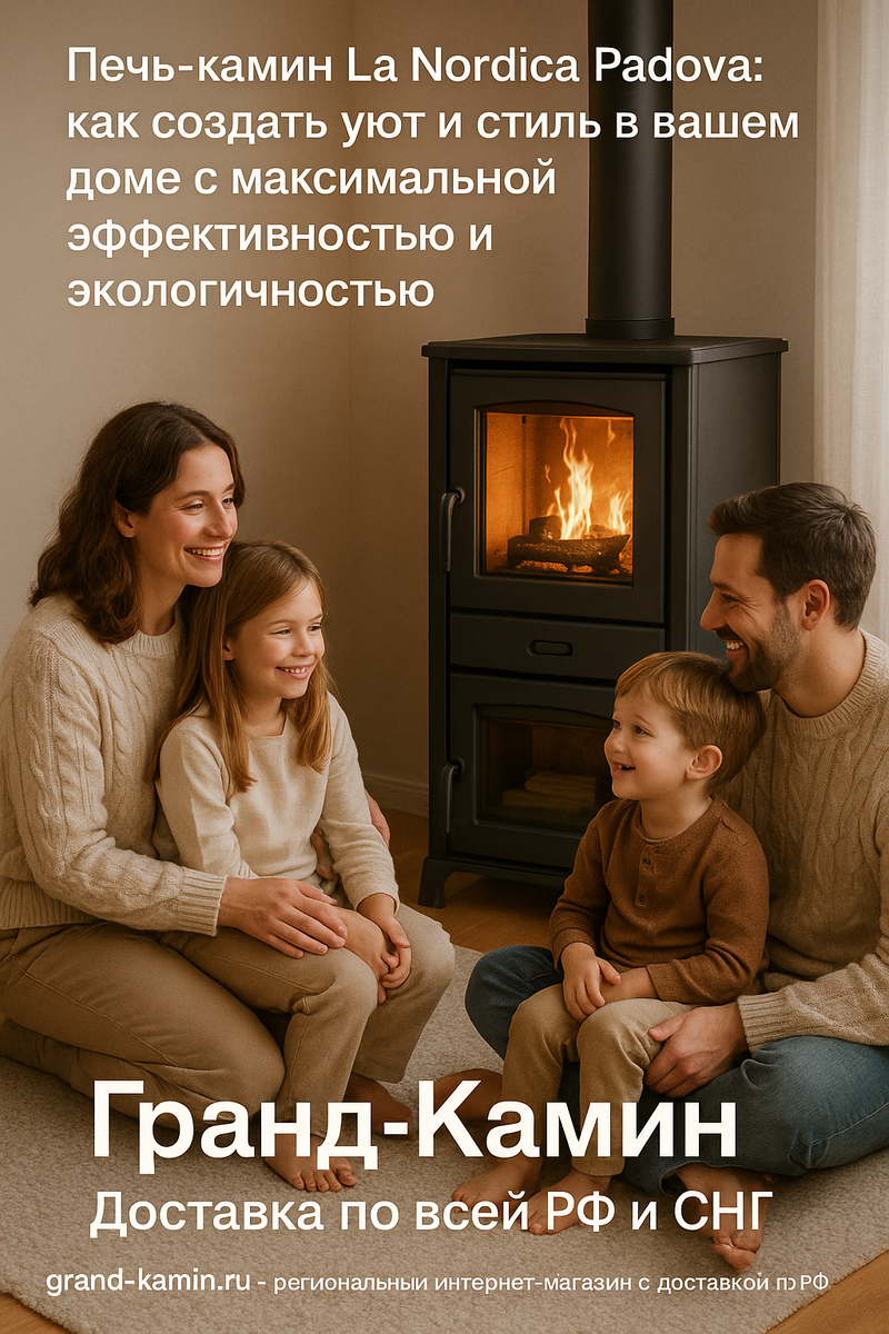    Печь-камин La Nordica Padova: как создать уют и стиль в вашем доме с максимальной эффективностью и экологичностью Kamin