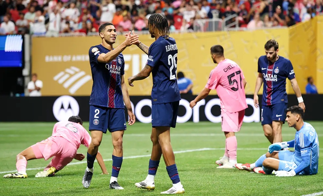 «ПСЖ» разгромил «Интер Майами» 4:0 и вышел в четвертьфинал клубного чемпионата мира!