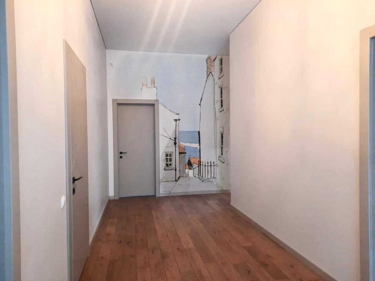 Пример росписи для увеличения пространства 