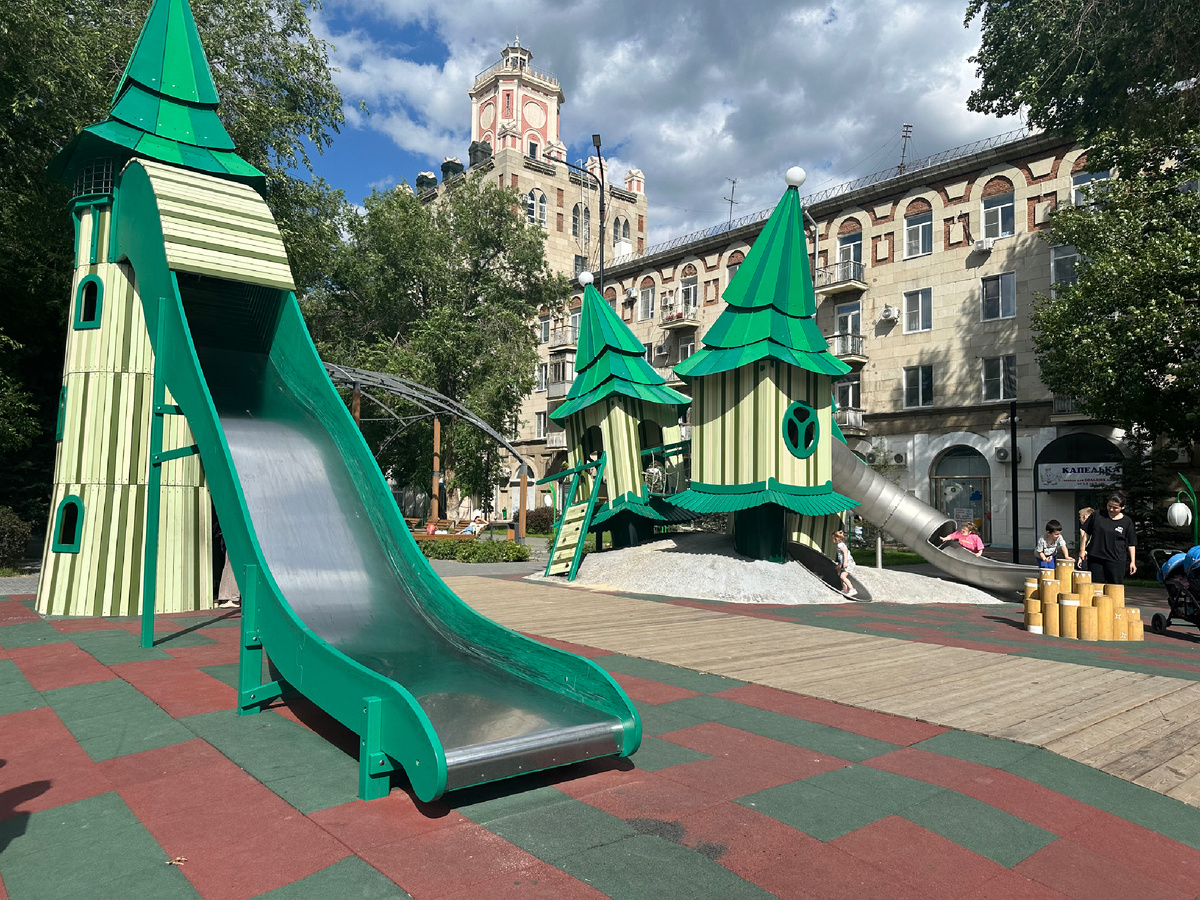 Детская площадка. Фото автора 