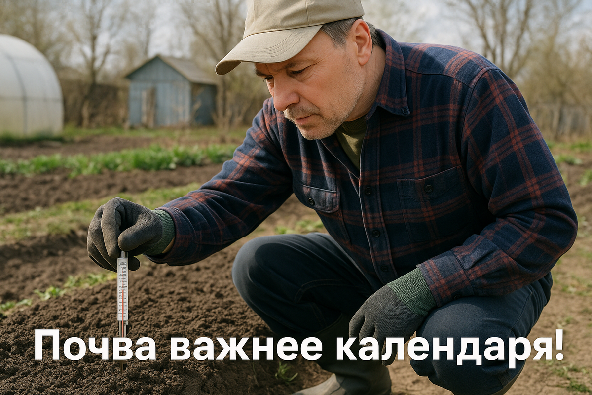 Проверяйте температуру почвы перед посадкой — это залог крепких всходов