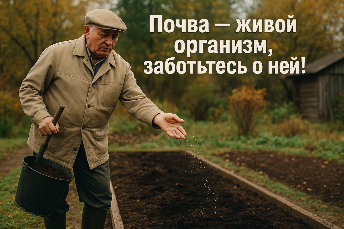 Регулярно оздоравливайте почву сидератами и органикой — это основа урожая