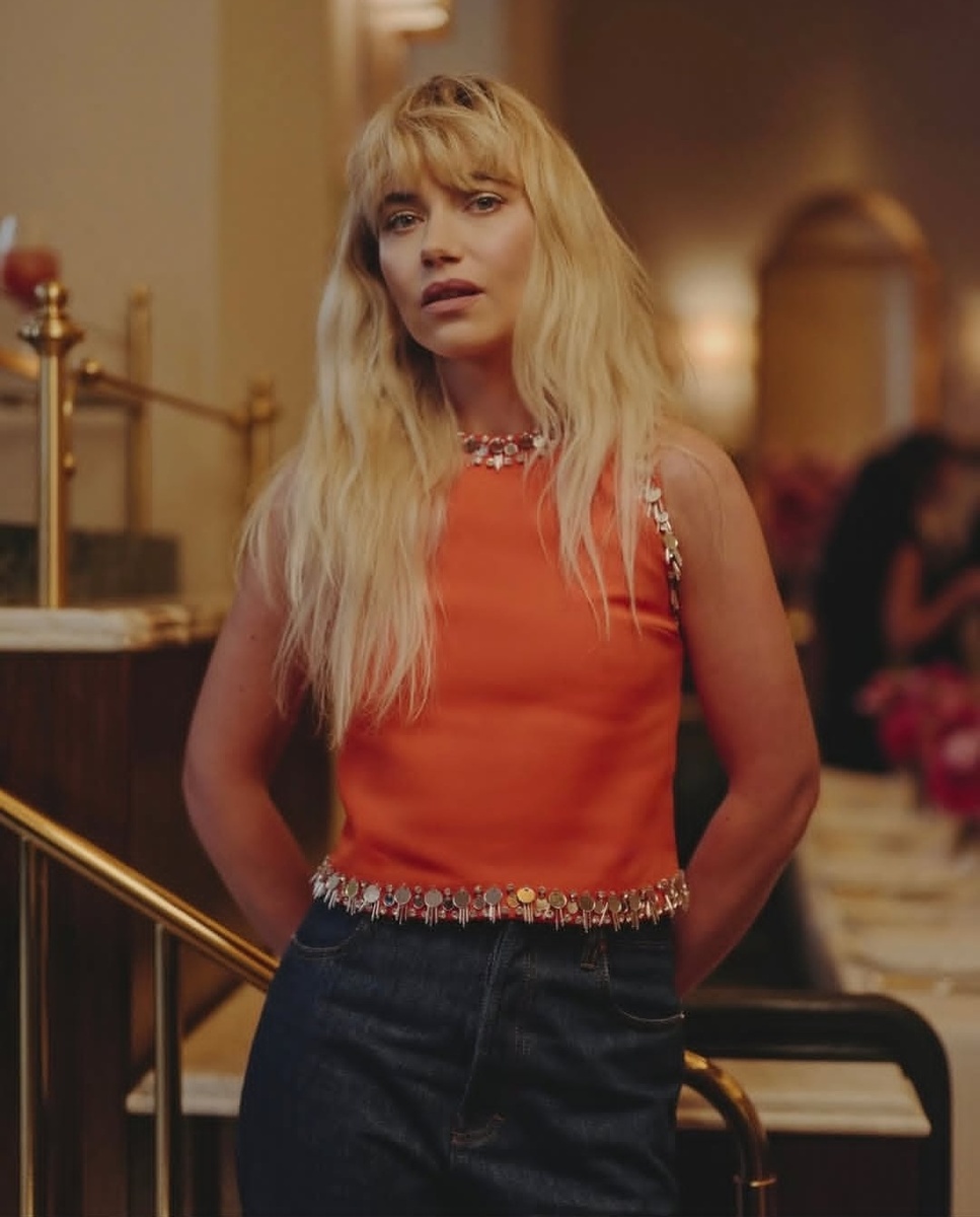 Имоджен Путс на ужине Gucci в Лондоне. Материал: Imogen Poots.