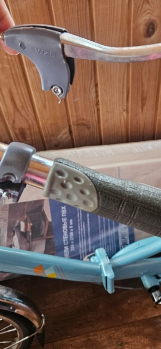 Сломанный тормоз.