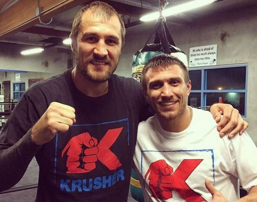 Сергей Ковалев и Василий Ломаченко