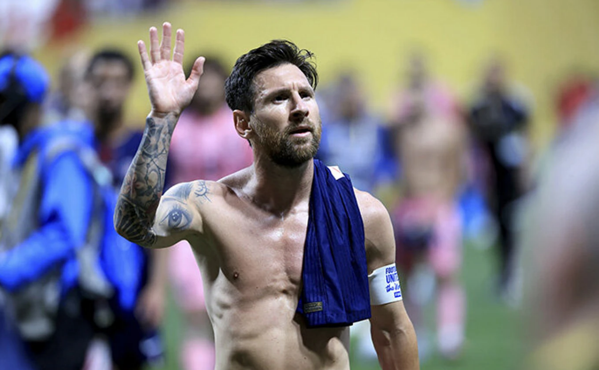 Лионель Месси покинул клубный чемпионат мира на стадии 1/8 финала с одним забитым мячом и одной голевой передачей. Фото: соцсети