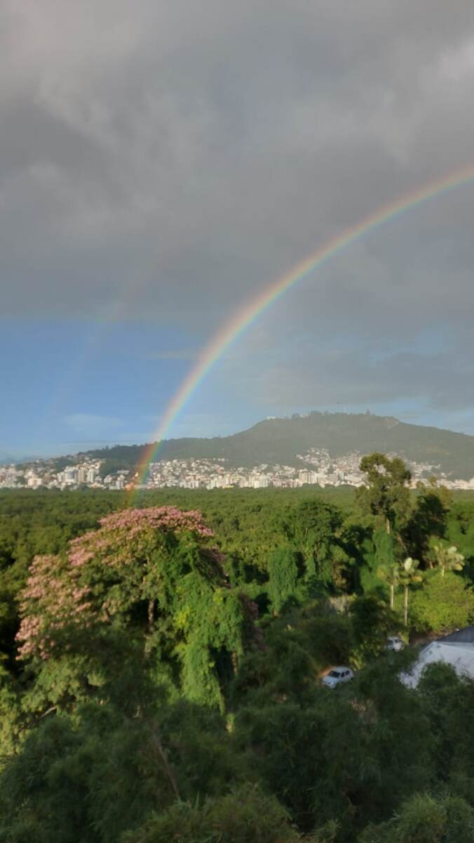 Радуга после дождя