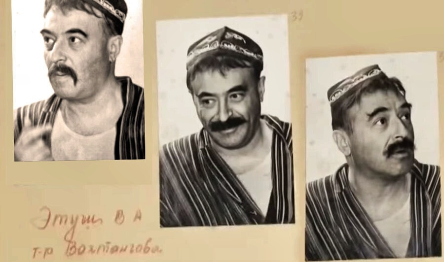 ФОтопробы Владимира Этуша на роль Василия Алибабаевича