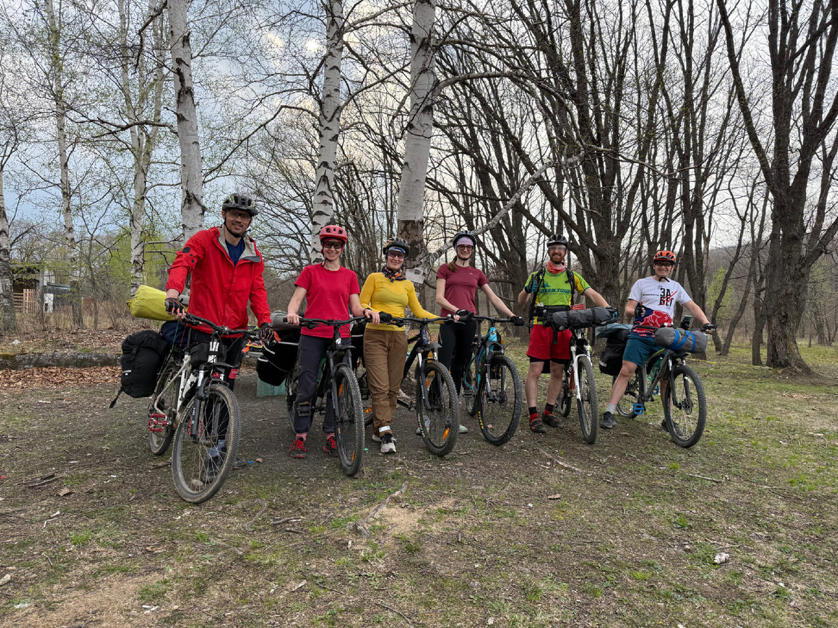 Денис, Оля, Аля, Даша, Андрей, Сережа