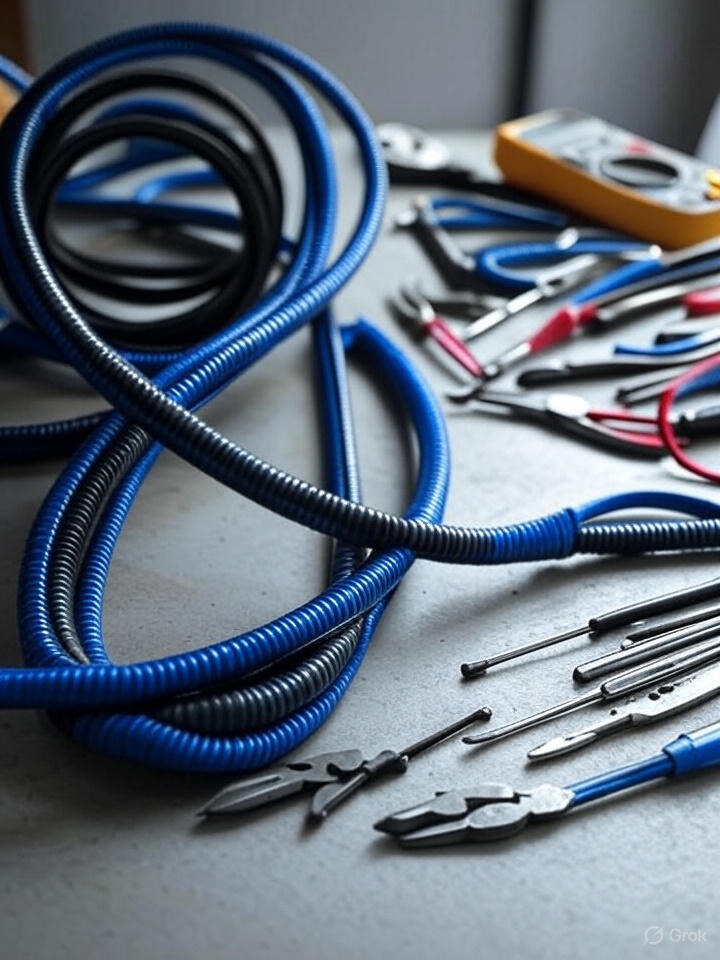 Набор минимум, который нужен для нормальной замены проводки.