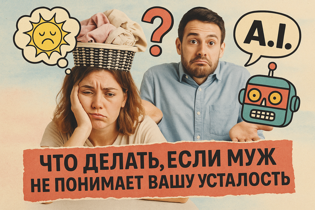 Что делать, если муж не понимает вашу усталость
