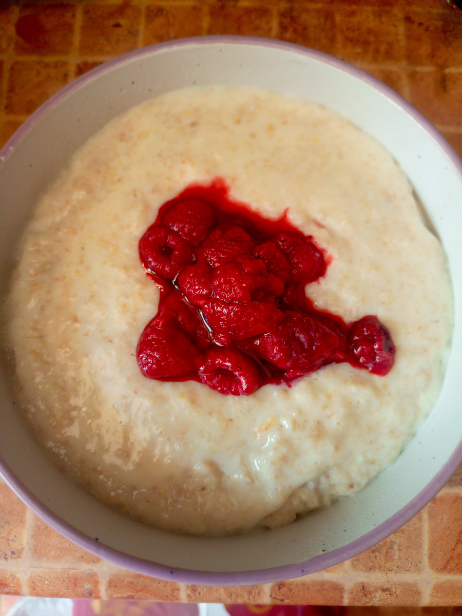 Пытаюсь полезно завтракать