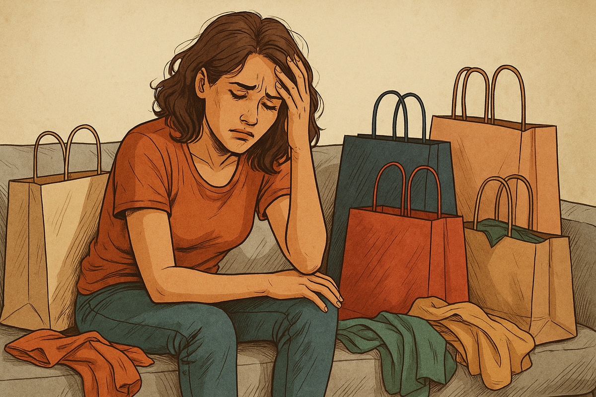 Шопинг как лекарство от боли: как мы лечим тревогу новыми вещами 