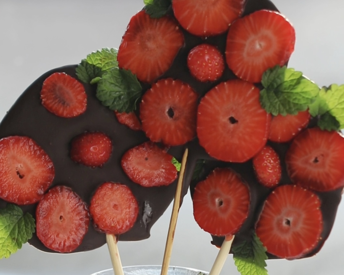 Клубника в шоколаде