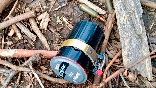 Трофейная ручная граната RG-4 производства Чехословакии (фото из открытых источников)