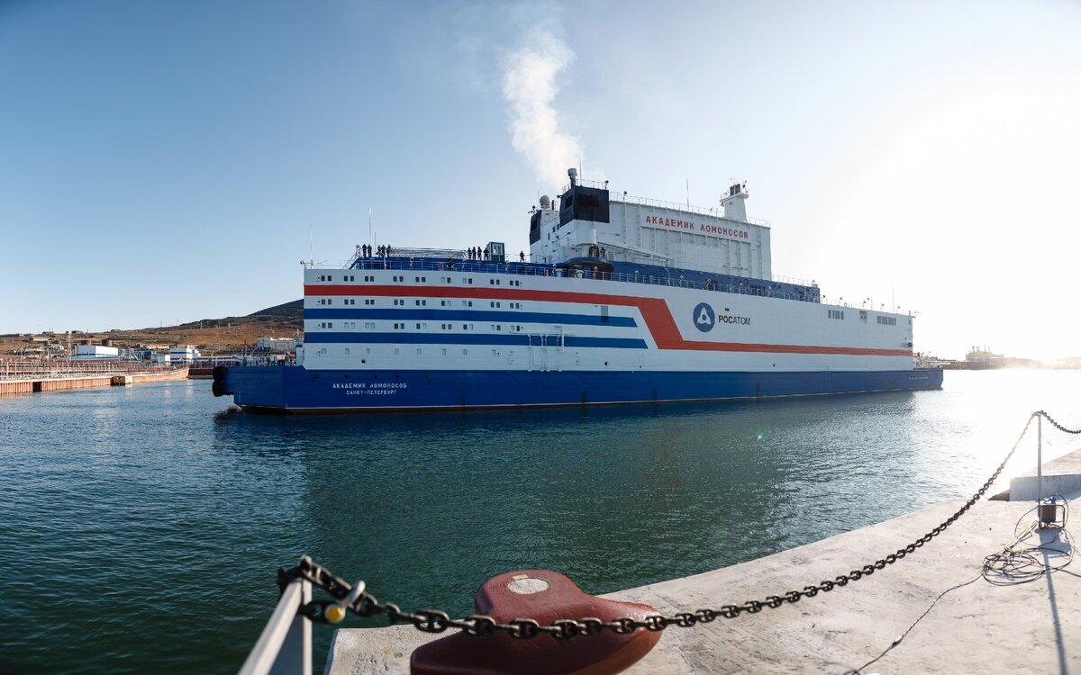 © АО «Концерн Росэнергоатом» / rosenergoatom.ru (ПАТЭС "Академик Ломоносов")