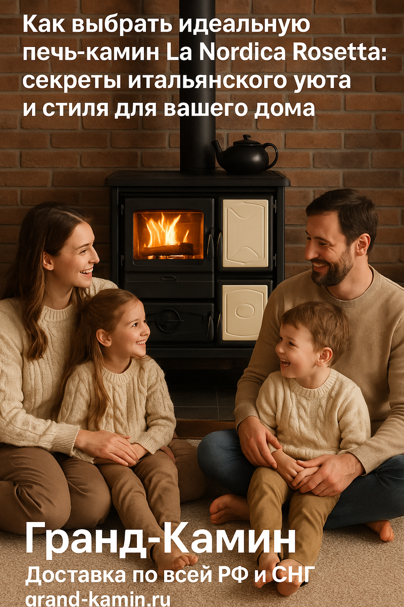    Как выбрать идеальную печь-камин La Nordica Rosetta: секреты итальянского уюта и стиля для вашего дома Kamin