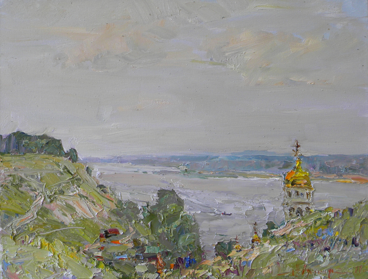 Николай Лукашук "Винновка" 2010 холст, масло 50х60