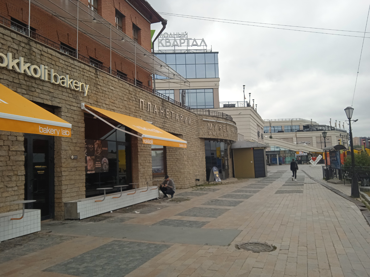 Фасад планетария. 