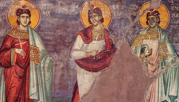Святые мученики Мануил, Савел и Исмаил Персияне