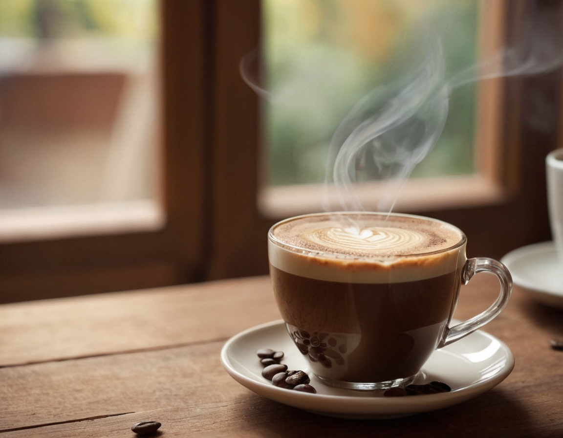 Миндальное молоко в кофе