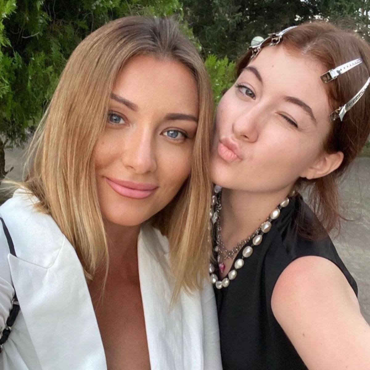    Жанна с дочерью Жасмин