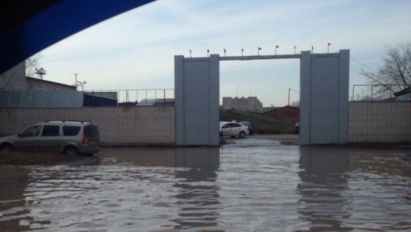 Ижевск. Затопленные автодороги