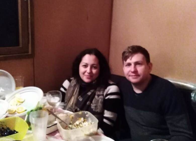 Дочь Анжелика и зять Константин.2020 год