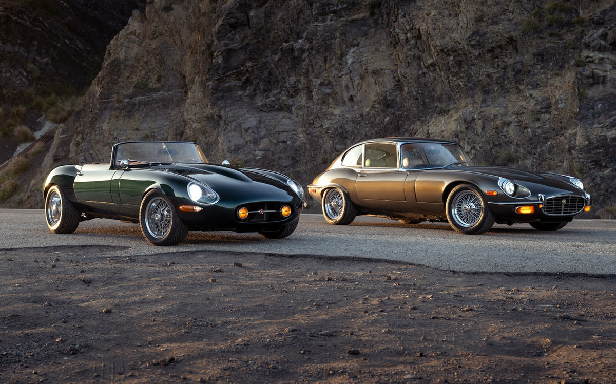 ECD Jaguar E-Type V-12 GTO Roadster и V-8 Coupe