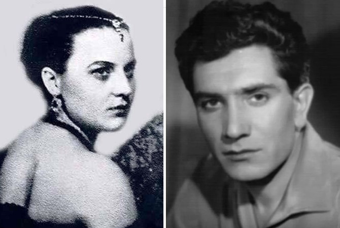 Алла Ванновская и Армен Джигарханян. Фото из открытого источника