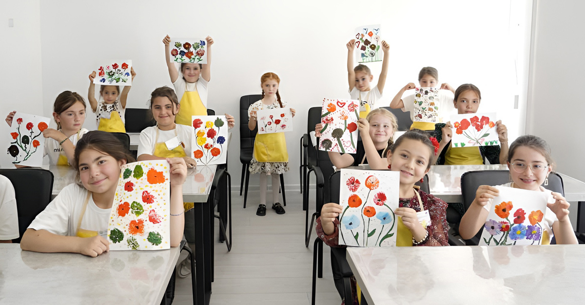 В «Детской творческой мастерской» каждому нашлось занятие по душе