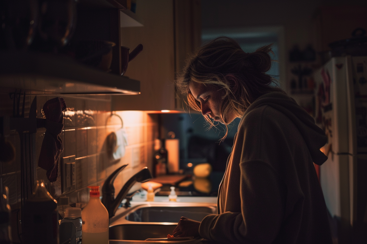 красиво выгоревшая женщина