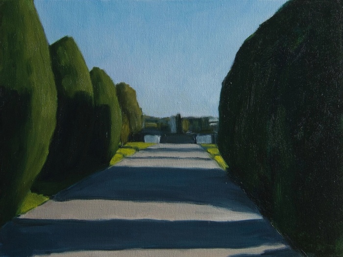 Ярослав Кудряшов, «Выход из экзистенциальных пустошей», 2020, 30 х 40 см, оргалит, холст, собственность автора