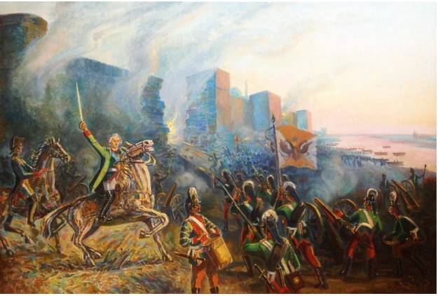 Взятие крепости Измаил Суворовым