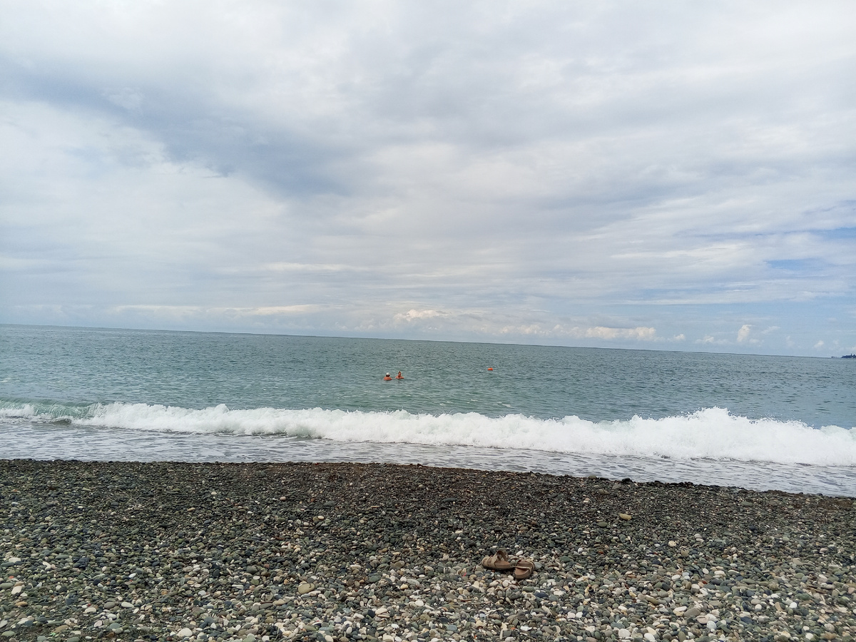 Море на пляже Айтар 10:33