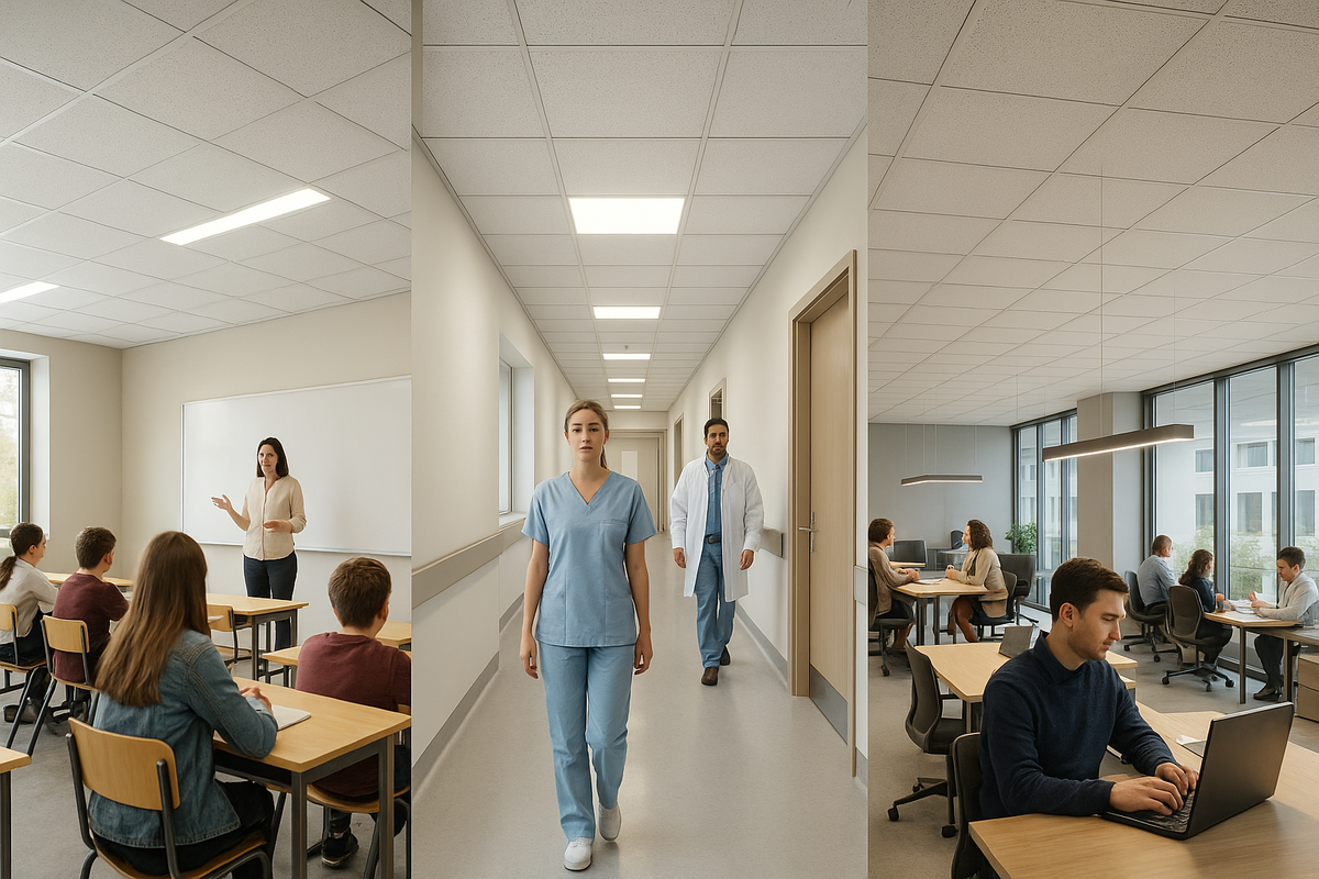 Решётка потолков типа армстронг - Потолочные Решения