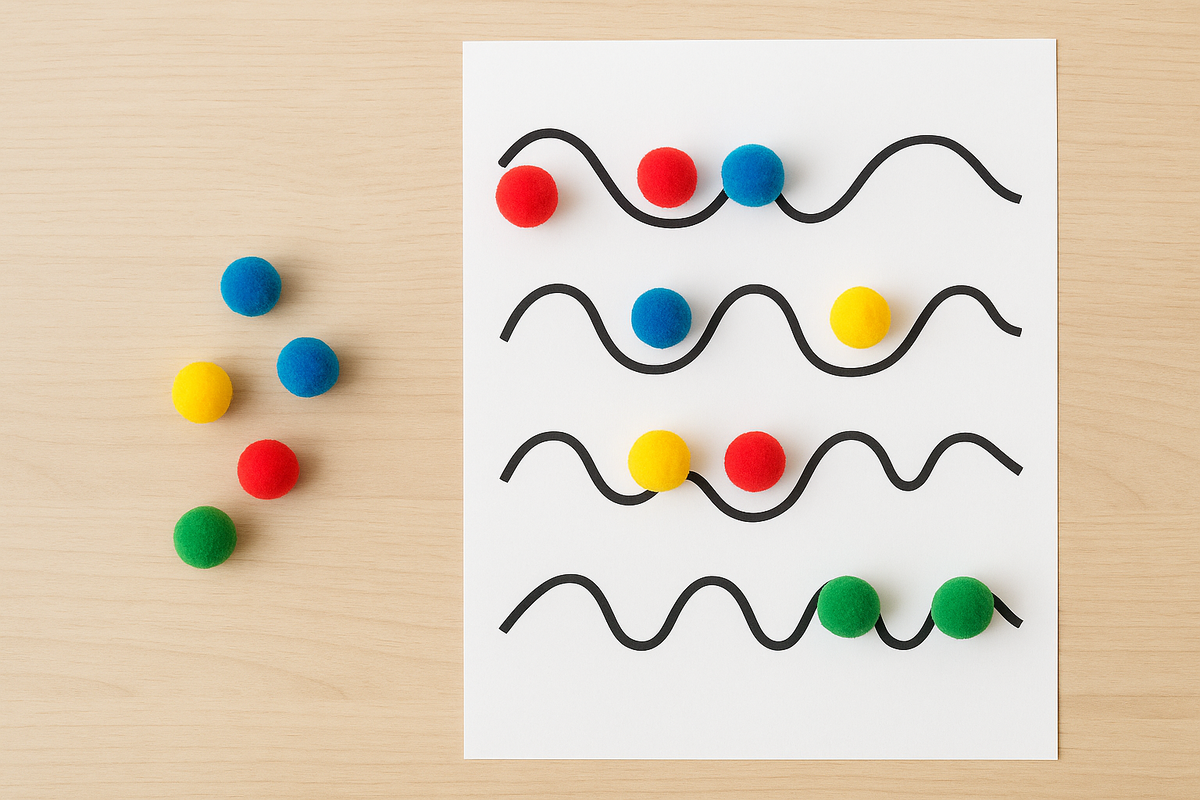 Шарики и дорожки