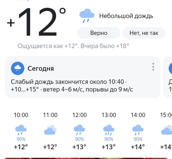Небольшой дождик - это мягко сказано 