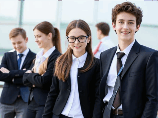    юные инвесторы // фото: нейросеть Кандинский