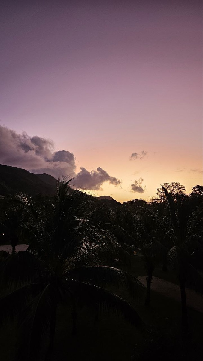 Закаты на Сейшелах (из личного архива)