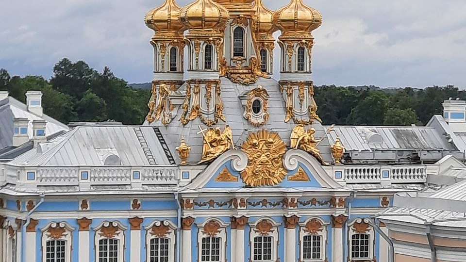 Виды на Царское Село со старинной Певческой башни