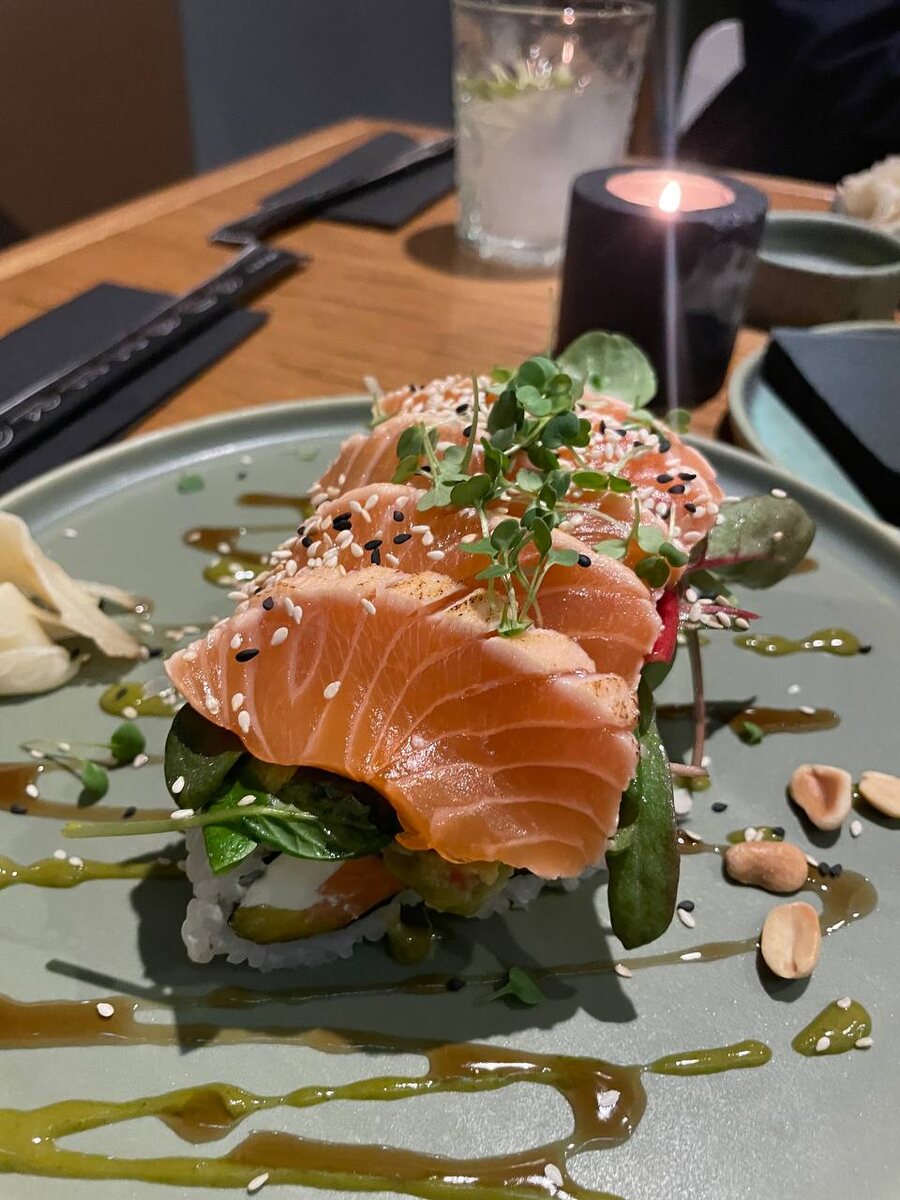 Татаки лосось